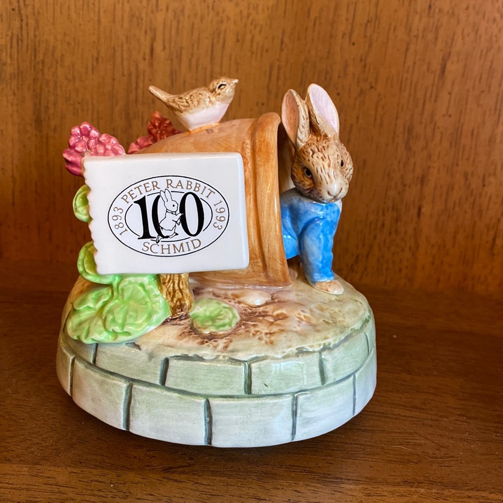 100 Years of Peter Rabbit music box